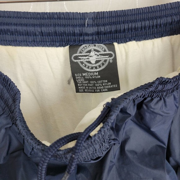 Charles River Apparel Mens Jogger Pants Size Medium Blue Athletic Pull On - Picture 5 of 7